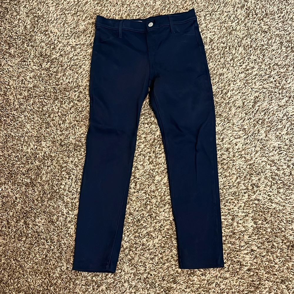 Navy jeggings